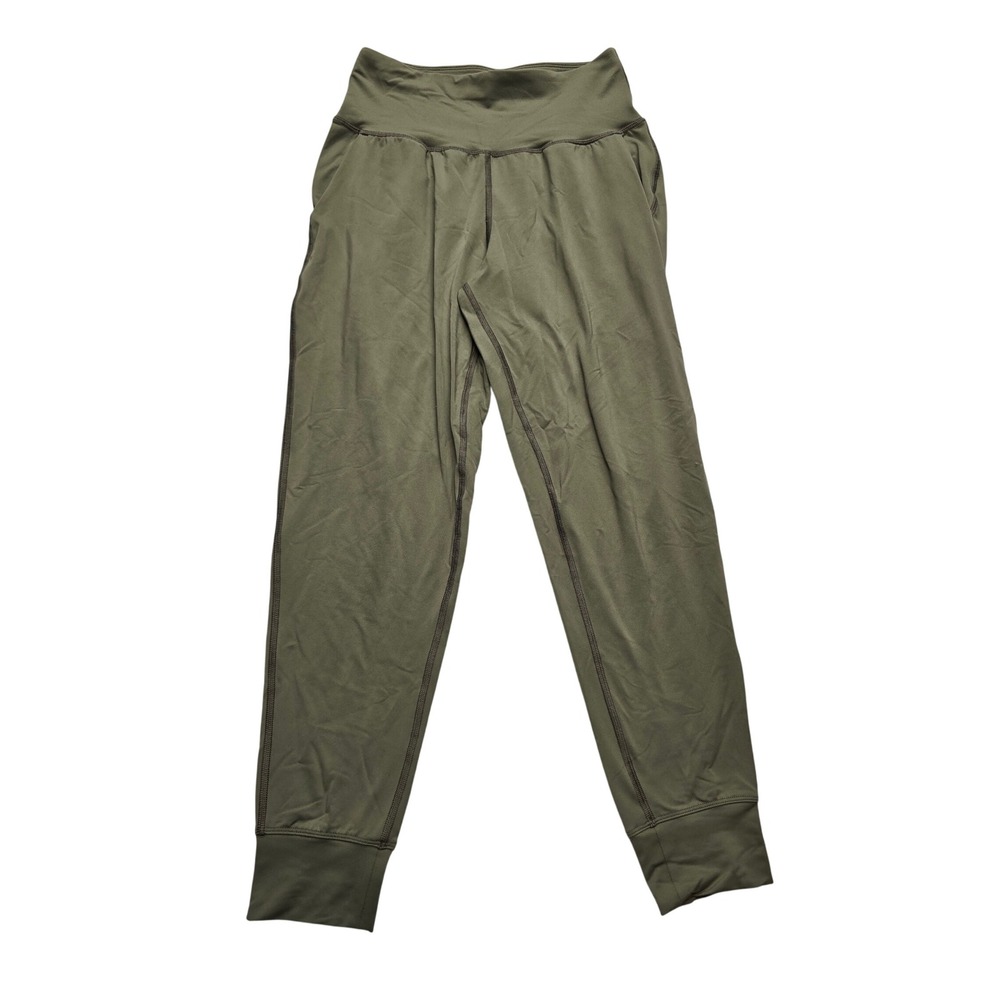 Under Armour Meridian Joggers High Waisted Athletic Pants‎ Olive Green Womens S